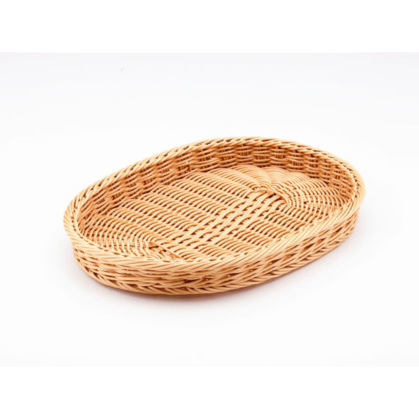 トーダイ BB-4028S-IV小判型 バスケット 40型 低 アイボリー 01028SIV 1包:5個（直送品）