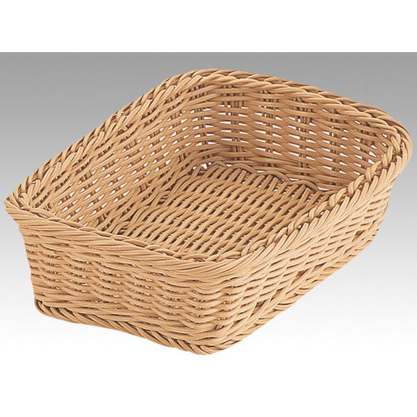 トーダイ RE-309-IV角型バスケット 24型 アイボリー 01030924 1包：5個（直送品）