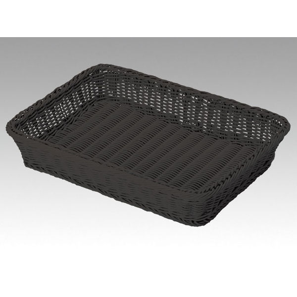 トーダイ VB-911-BKフードバスケット 8枚取 M ブラック 01091108 1包：5個（直送品）