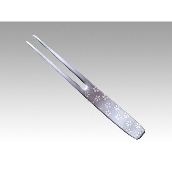 トーダイ 18-8 かんざし ピックフォーク 【桜】 01402007 1包：60本（6×10）（直送品）