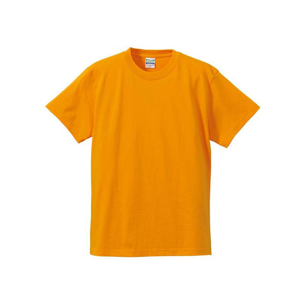 United Athle（ユナイテッドアスレ） 5001綿Tシャツ XL ゴールド 1包（10枚入） キャブ（直送品）