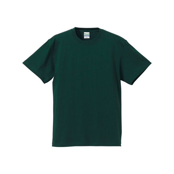 United Athle（ユナイテッドアスレ） 5001綿Tシャツ L アイビーグリーン 1包（10枚入） キャブ（直送品）