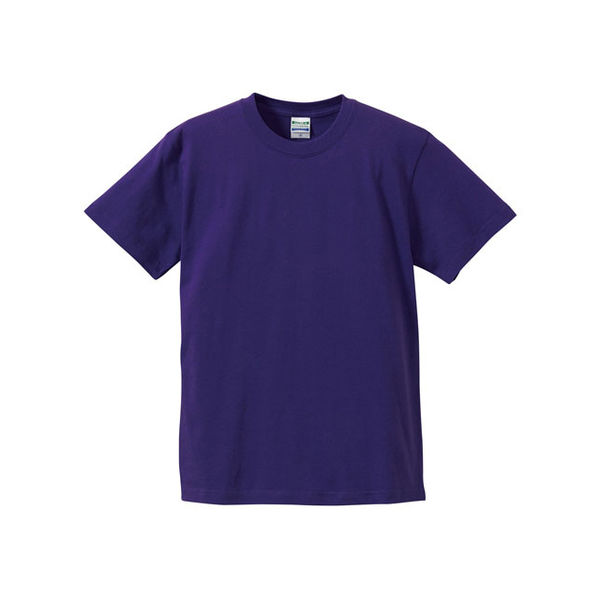 United Athle（ユナイテッドアスレ） 5001綿Tシャツ 4L バイオレットパープル 1包（10枚入） キャブ（直送品）