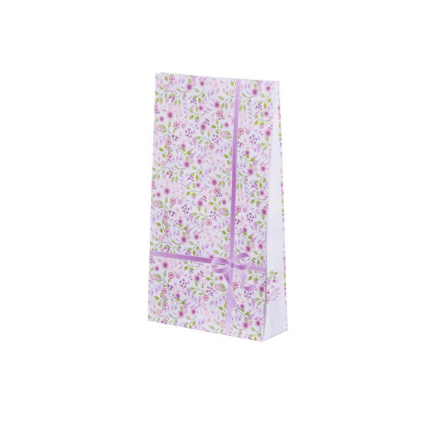 パックタケヤマ 紙袋 ハイバック HA 紫花（アイカ） XZT61651 1包：100枚×10（直送品）