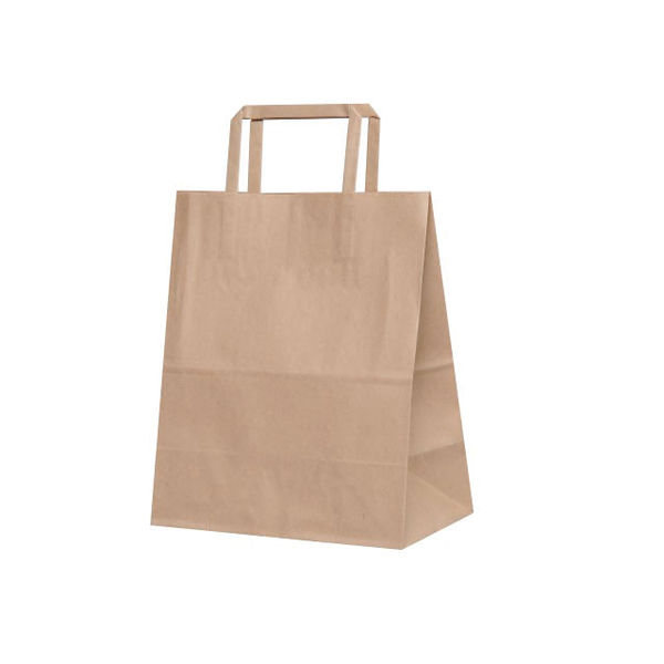 パックタケヤマ 紙手提袋 H平23 未晒無地 XZT69923 1包：50枚×4（直送品）