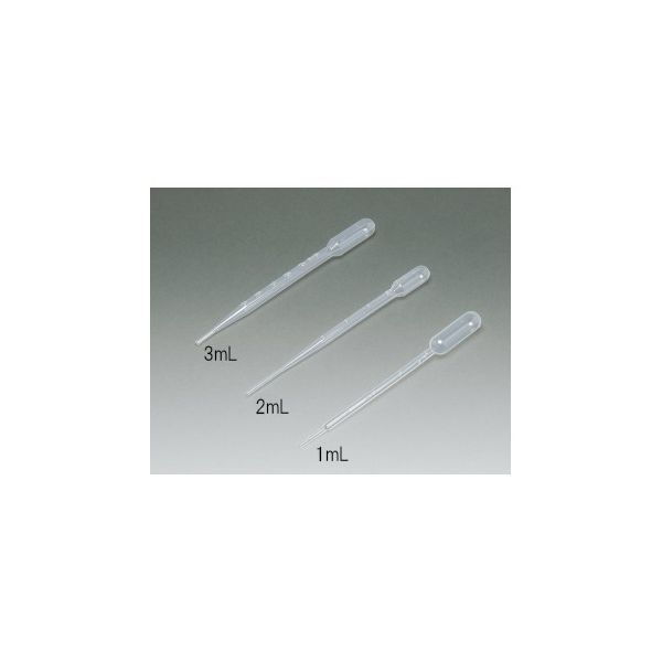 ユラボジャパン ポリスポイト(20本入/20袋) 1mL 4320-0215 1パック(400本) 61-9632-52（直送品）