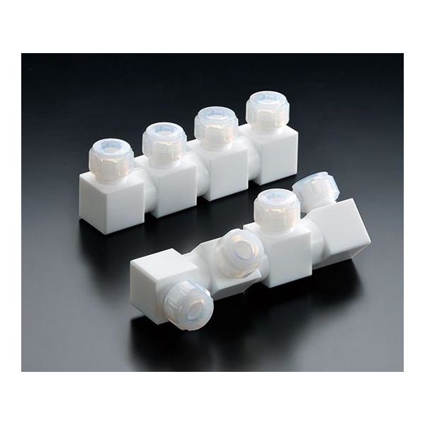 フロンケミカル フッ素樹脂 フレキシブル多連ホルダー NR1656ー002 1個 61-9942-13（直送品）