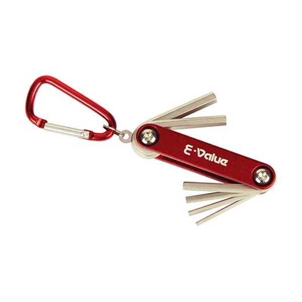 藤原産業 EーValue フォールディングレンチセット (六角用 インチ) EFHW206I 1個(1セット) 62-2832-43（直送品）