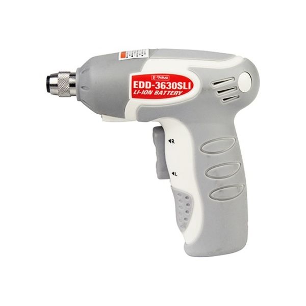 藤原産業 EーValue 充電ドリルDV 3.6V 230minー1 EDD-3630SLI 1個 62-2834-72（直送品）