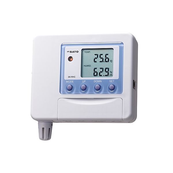 佐藤計量器製作所 温湿度変換器 指示計のみ SKーRHCC(RSー485) SK-RHCC 1個 61-0067-90（直送品）