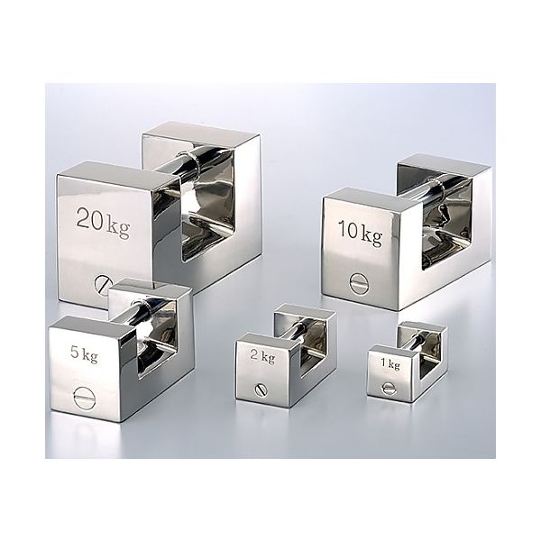 村上衡器製作所 F2級 2kg (アルミケース入り) +JCSS校正 61-3513-84 1セット（直送品）