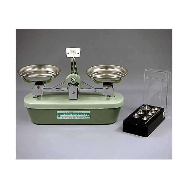 村上衡器製作所 普通型上皿天びん MSー100 樹脂製 61-3515-27 1個（直送品）