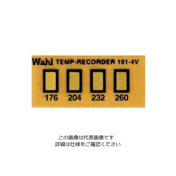 アイピー技研 テンプ・プレート 21mm×10mm 4点表示 1ケース(10枚入) 101-4V-177 1ケース(10枚)（直送品）