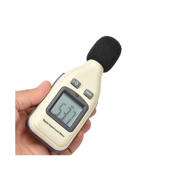 サンコー 小型デジタル騒音計 RAMA11O08 1個 61-4702-35（直送品）