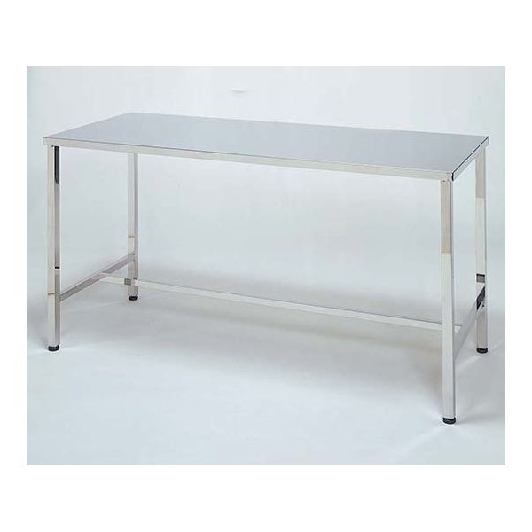 柏ステンレス工業 作業台 アジャスター付 1200mm サギョウダイMD-S1200J 1個 62-2715-37（直送品）