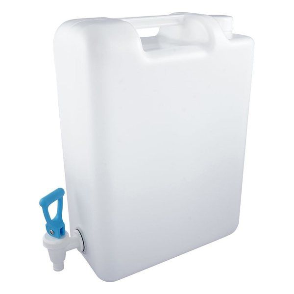 ニッコー・ハンセン イージーコック付瓶平角缶(1ヶロ) 10L 1個 1050-04 1本 10-5004-55（直送品）