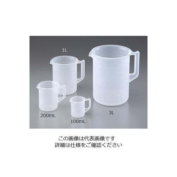 ニッコー・ハンセン PP計量カップ 500ml 3007-03 1個 30-0703-55（直送品）