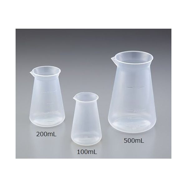 ニッコー・ハンセン TPXコニカルビーカー 200mL 1個 3027-03 30-2703-55（直送品）