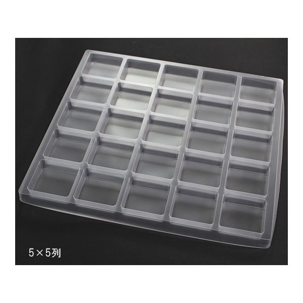 アズワン オープントレー(5枚入) PP 280×245×16mm 9×2列 OTK-181 1セット(5枚) 61-9949-77（直送品）