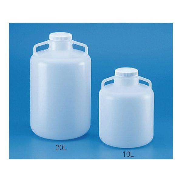東栄 広口大型瓶 PP製 20L 583361 1個 62-2932-18（直送品）