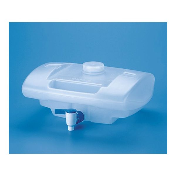 東栄 横型瓶 ストップコック付 PP製 8L 683300 1個 62-2932-47（直送品）