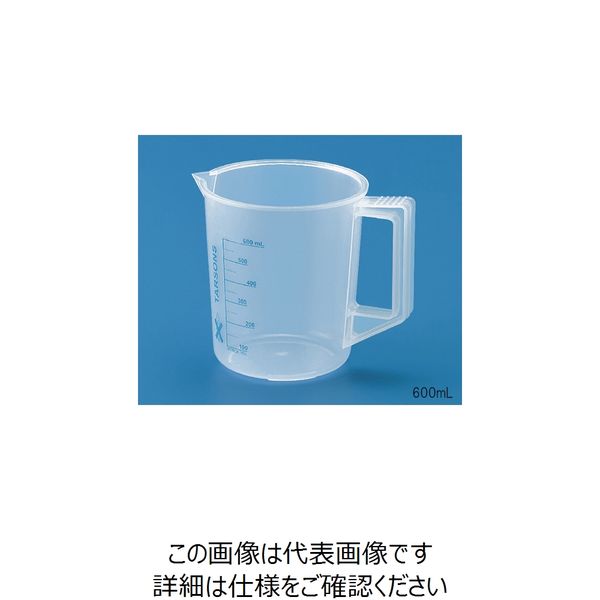 TARSONS 目盛付ビーカー 取っ手付 PP製 250mL 431050 1個 62-2933-14（直送品）