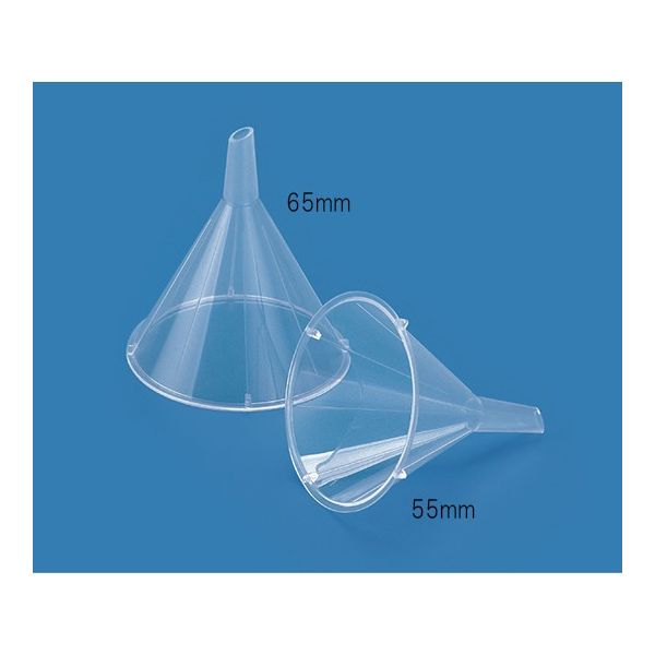 東栄 短茎ロート PP製 55mm 641010 1個 62-2933-33（直送品）