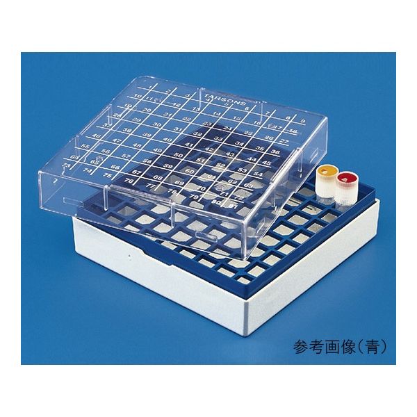 東栄 クライオボックス 4.5mL用用 白 81本 524030-W 1個 62-2937-81（直送品）