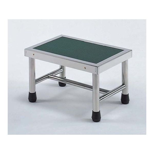 柏ステンレス工業 一段踏台 350×250×200H イチダントウダイ MH-1F-S 1個 62-2715-84（直送品）