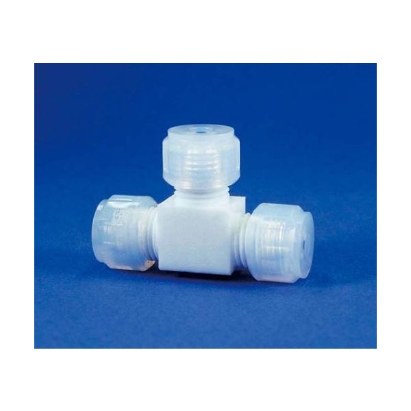フロン工業 PTFE スリーシール式ジョイントT型 12φ F-2652-04 1個 61-4386-26（直送品）