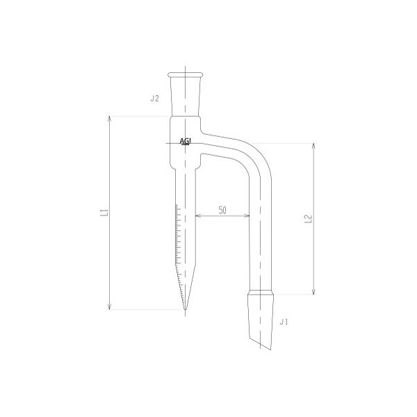 旭製作所 水分定量受器 3650-20-4L 1個 62-2110-24（直送品）