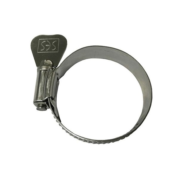 省栄製作所 CY2Hー25 SUSハンドル付サイクロンクランプ 25mm 1個 62-2700-92（直送品）