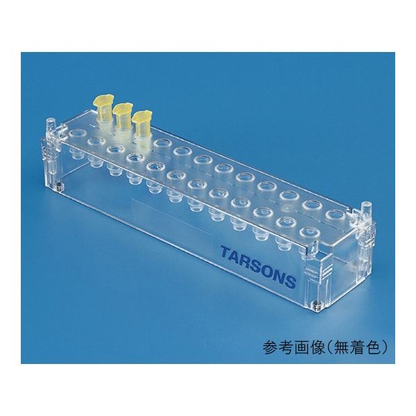 東栄 マイクロチューブラック 保持容器0.5mL 24本 青 241040-B 1個 62-2938-40（直送品）