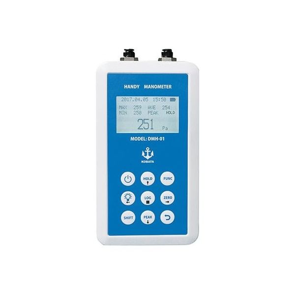 木幡計器製作所 ハンディデジタルマノメーター ±4kPa DMH-01-4kP 1個 3-7591-01（直送品）