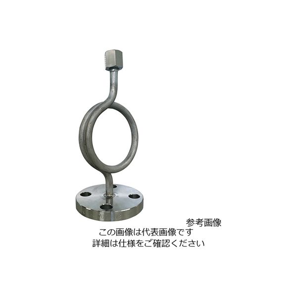 木幡計器製作所 パイプサイフォン I型 フランジ付 (鉄・クロム