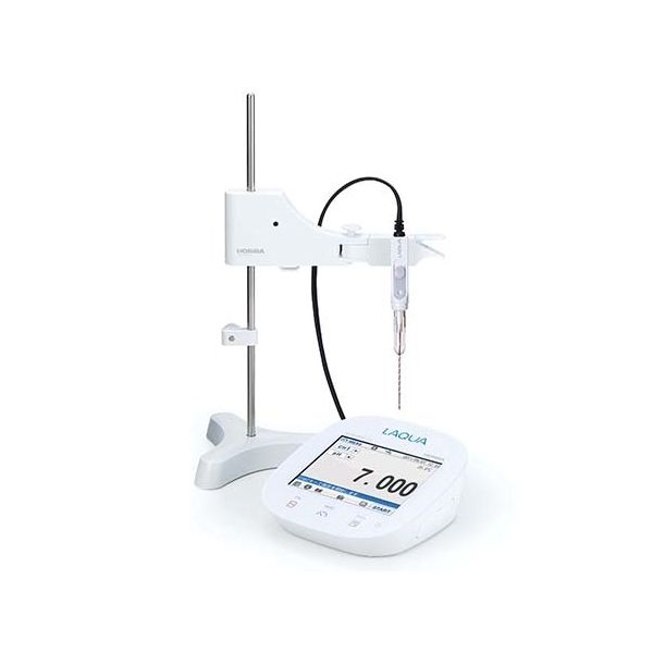 堀場アドバンスドテクノ 卓上型pH・水質分析計 マイクロToupH電極セット(カラー液晶タッチパネルモデル) Fー74M 1式（直送品）