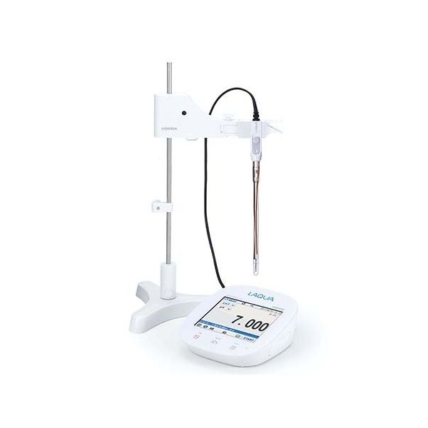 堀場アドバンスドテクノ 卓上型pH・水質分析計 ロングToupH電極セット(カラー液晶タッチパネルモデル) Fー74L F-74L 1式（直送品）