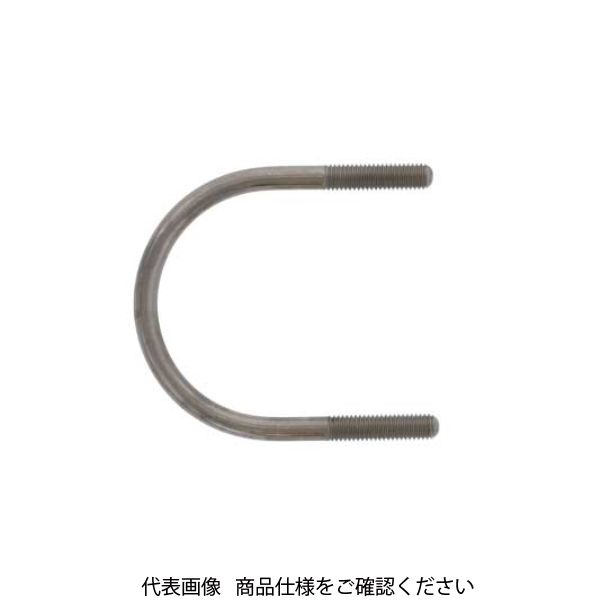 ファスニング J ステンレス Uボルト（鋼管用） 8 X 40A C00207000080040000-10 1箱（10個）（直送品）