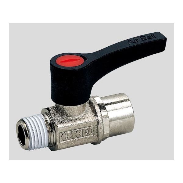 フローバル（FLOBAL） ミニチュアボールバルブ AMS22 1個 2-9386-03（直送品）