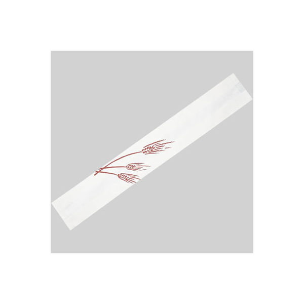 大阪ポリヱチレン販売 フランスパン紙袋麦の穂（白）No.30（大） 4001 1包：50枚×20（直送品）
