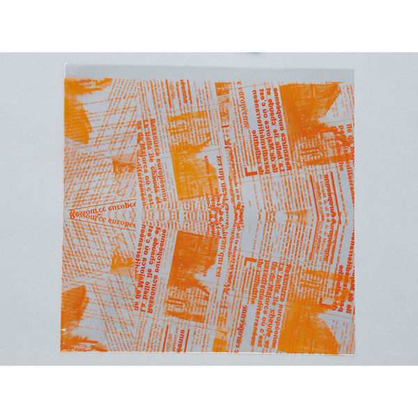 大阪ポリヱチレン販売 PEU-7 ヨーロピアンOPバーガー袋（オレンジ） 200角 8744 1包：200枚×5（直送品）