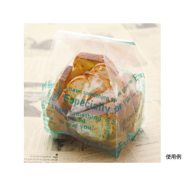 大阪ポリヱチレン販売 For you OPガゼット袋（グリーン） 8971 1包：100枚×5（直送品）