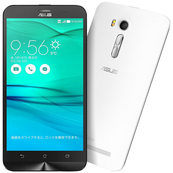 ASUS Zenfone Go ZB551KL 5.5型 スマートフォン ホワイト ZB551KL-WH16 1台