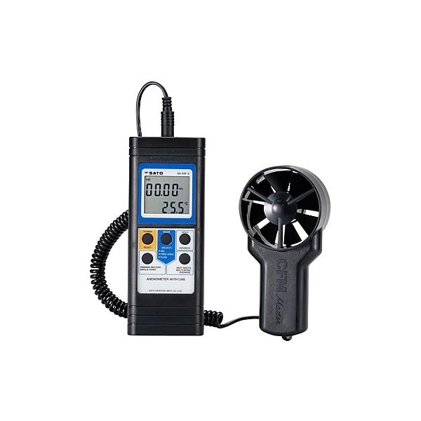 佐藤計量器製作所 ベーン式風速計 SKー93Fー2 校正成績書+校正証明書 SK-93F-2 1式 61-9438-62（直送品）