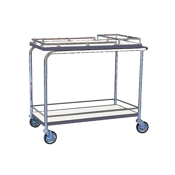 金沢車輌 ナチュラルワゴン 2段式落下防止ガード付 仕切りタイプ SA-22D 1個 62-1624-02（直送品）