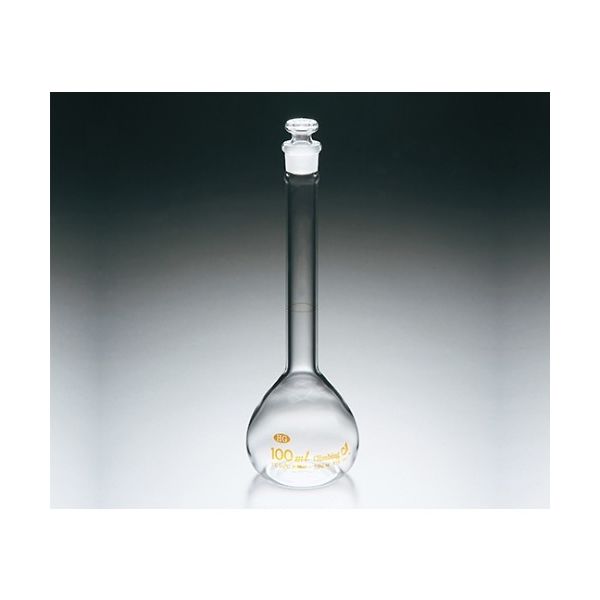 クライミング メスフラスコ（白） ハイグレード 2000 トレーサビリティ体系図+検査成績書付 CL2032-11-10 1個 61-9598-23（直送品）