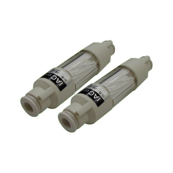 アイ・エイ・シー 中空糸ラインフィルター φ8 LF-8 1セット(2本) 62-0955-59（直送品）