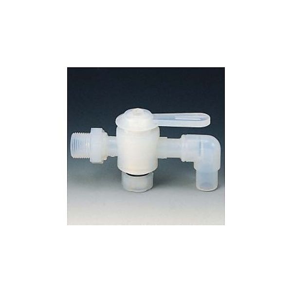 アズワン PFAドレンコック R1/4 NR1219-01 1個 61-3536-07（直送品）