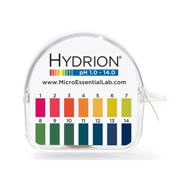 pH試験紙 ロールタイプ ディスペンサー入 測定領域3.0~5.5 325 1個(5m)（直送品）