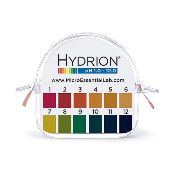 pH試験紙 ダブルロールタイプ ディスペンサー入 測定領域0~12 140 1個(5m)（直送品）